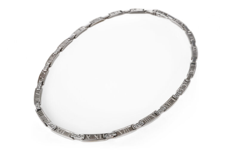 Tiffany & Co. Collier Atlas Roman 30 Brillanten 1,2 ct River VVS [BRORS 20589]