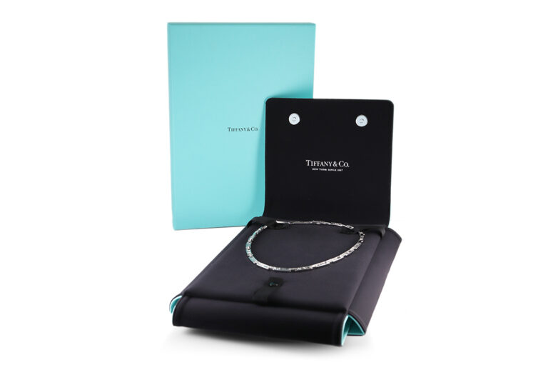 Tiffany & Co. Collier Atlas Roman 30 Brillanten 1,2 ct River VVS [BRORS 20589]