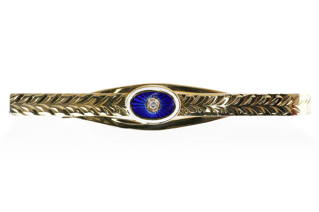 Faberge Victor Meyer Krawattenklammer limitiert 11/300 750 Gold [BRORS 20617]