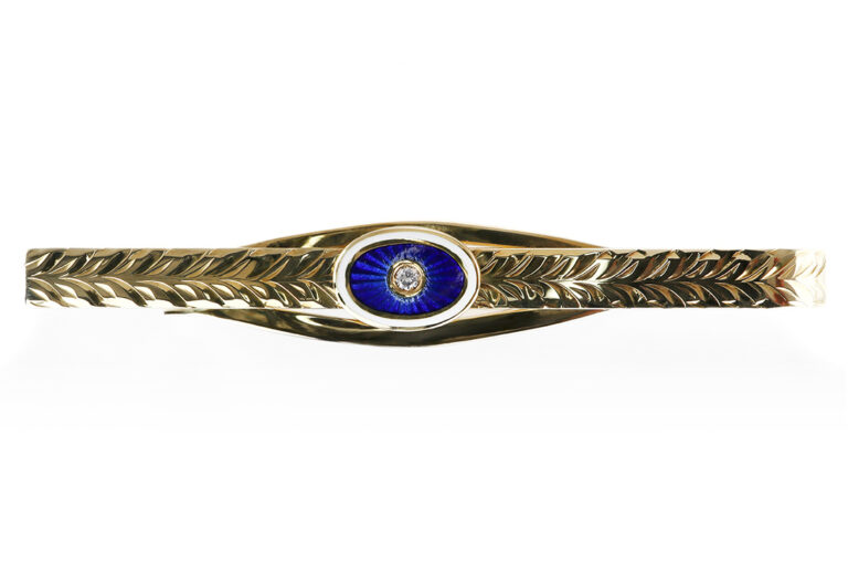 Faberge Victor Meyer Krawattenklammer limitiert 11/300 750 Gold [BRORS 20617]