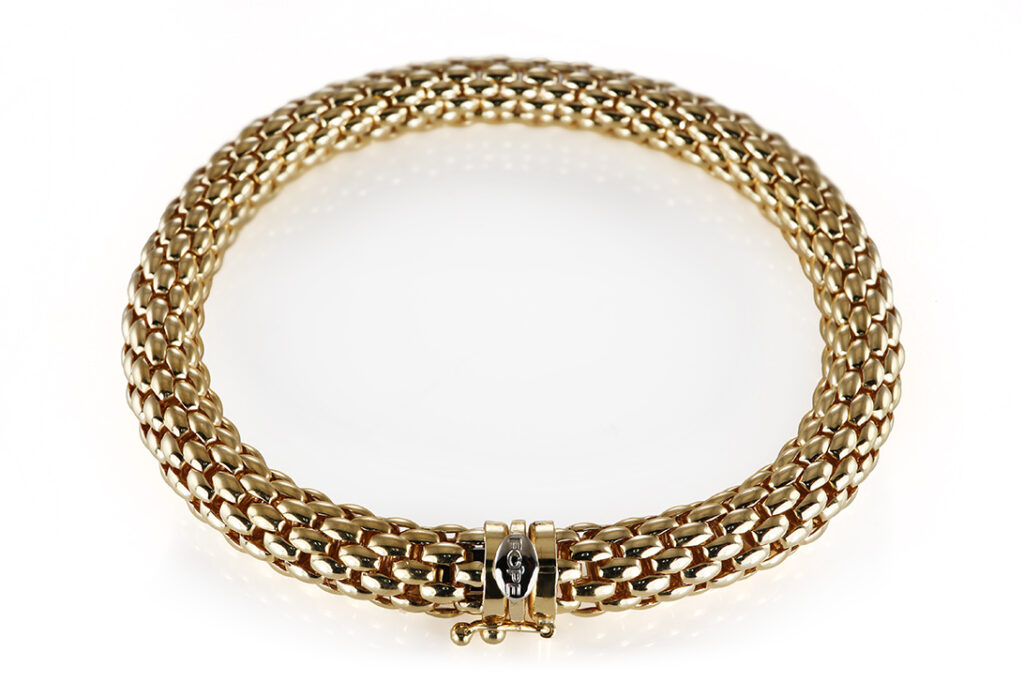 Fope Armband 750 Gelbgold Länge 19 cm [BRORS 20620]