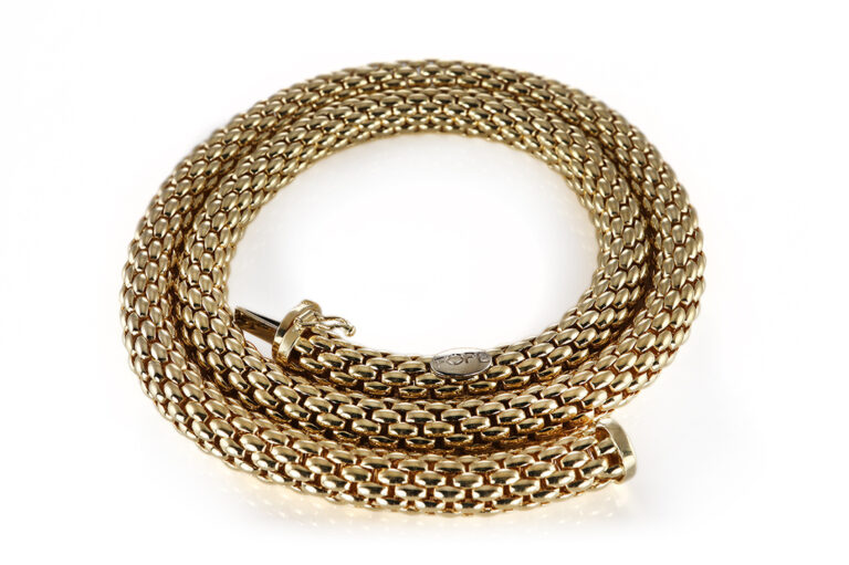 Fope Kette 750 Gelbgold Länge 45 cm [BRORS 20621]