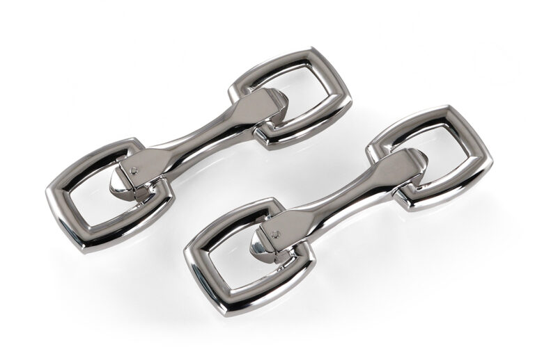 Manschettenknöpfe Cartier 750 Weißgold vintage [BRORS 20622]