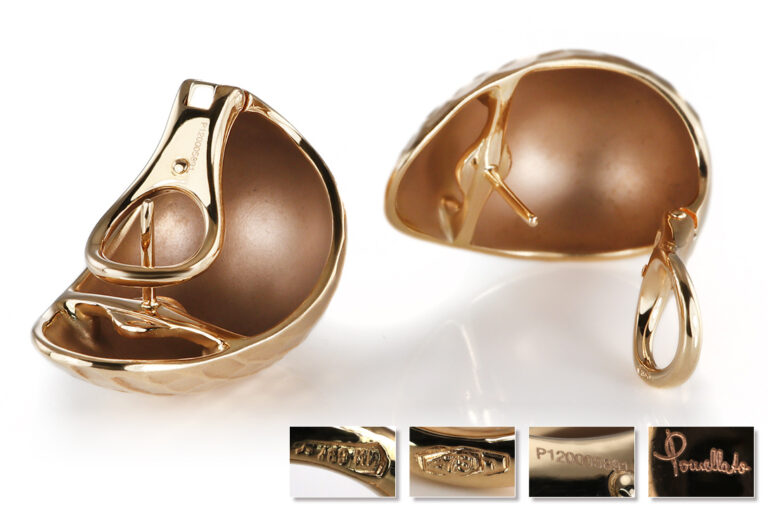 Pomellato Ohrringe Duna 750 Gelbgold 20,9 g [BRORS 20640]