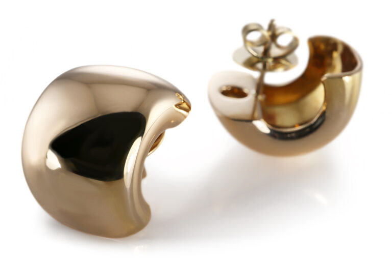 Schubart Ohrstecker 750 Gelbgold L. 18,50 cm [BRORS 20646]