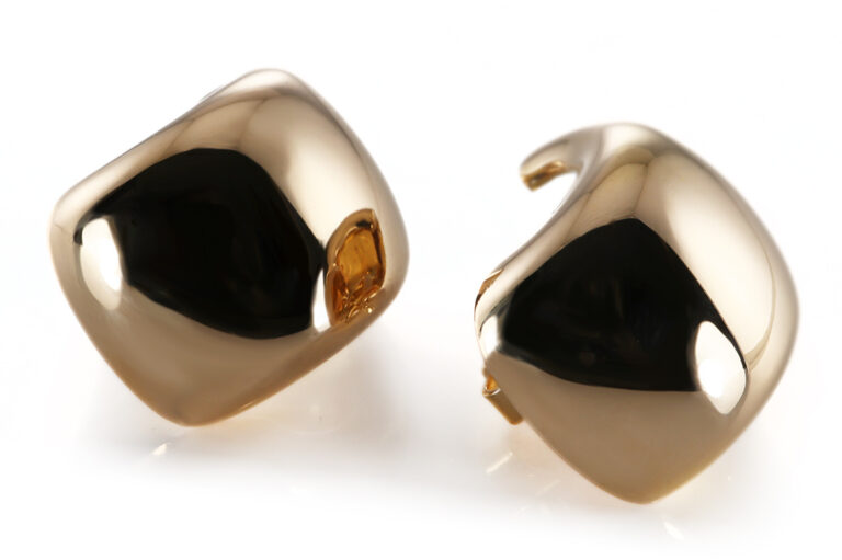 Schubart Ohrstecker 750 Gelbgold L. 18,50 cm [BRORS 20646]