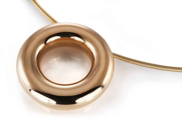 Niessing Schnur + Schubart Anhänger 33 Brillanten ca 1 ct 750 Gold [BRORS 20654]