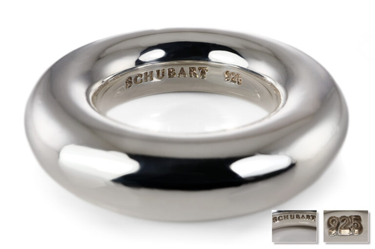 SCHUBART massiver Ring aus 925 Silber ca 39,6 g Größe 57 [BRORS 20676]