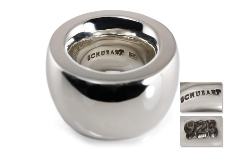 SCHUBART massiver Ring aus 925 Silber ca 51,8 g Größe 45 [BRORS 20677]