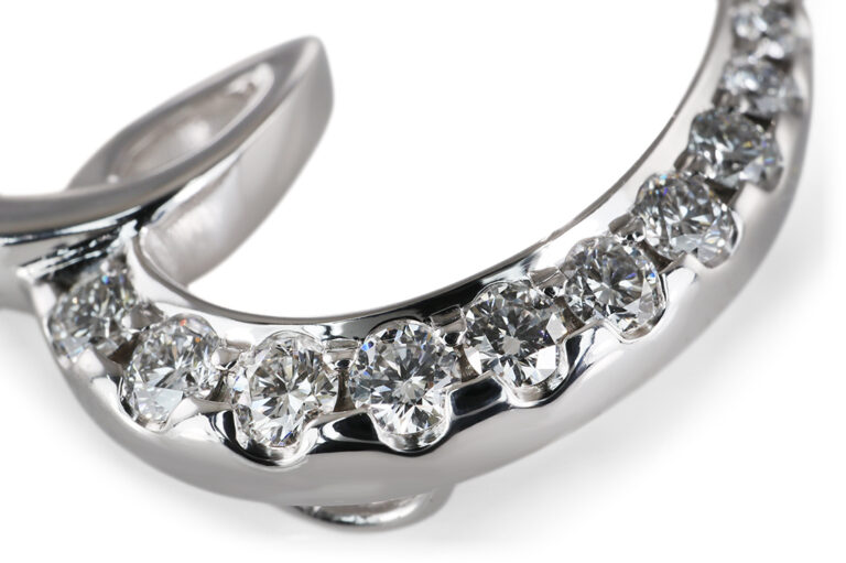 WEMPE Herz Anhänger BY KIM 20 Brillanten ca. 0,46 ct.TW/SI 750 Gold[BRORS 20685]