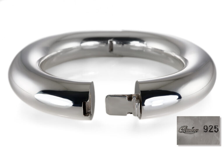 Armreif Quinn Innenumfang 17,0 cm 925 Silber 99,0 g [BRORS 20687]