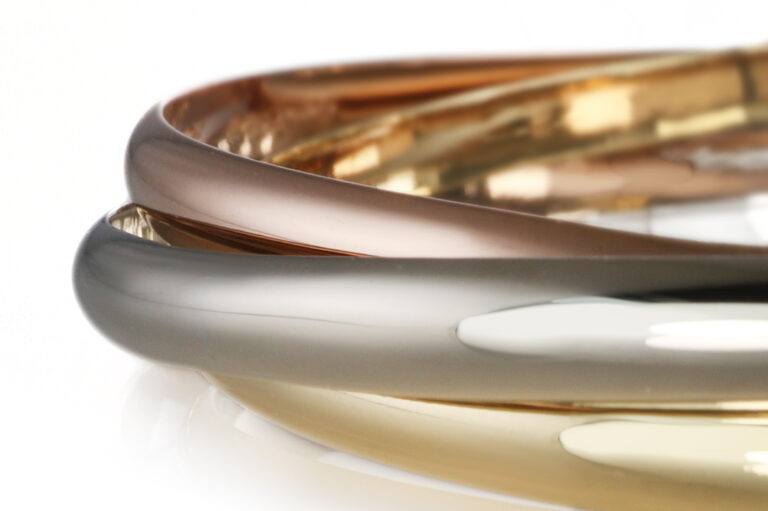 Cartier Trinity Armreif Tricolor 750 Gold Gr. 62 [BRORS 20688]