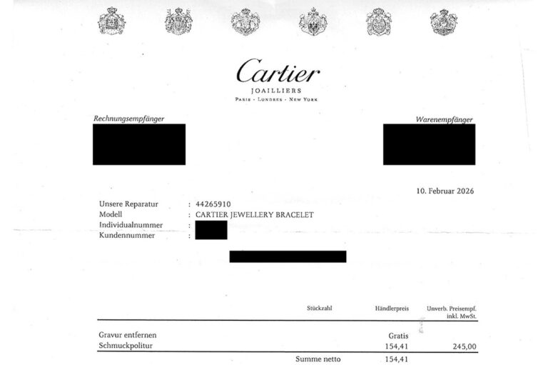 Cartier Trinity Armreif Tricolor 750 Gold Gr. 62 [BRORS 20688]