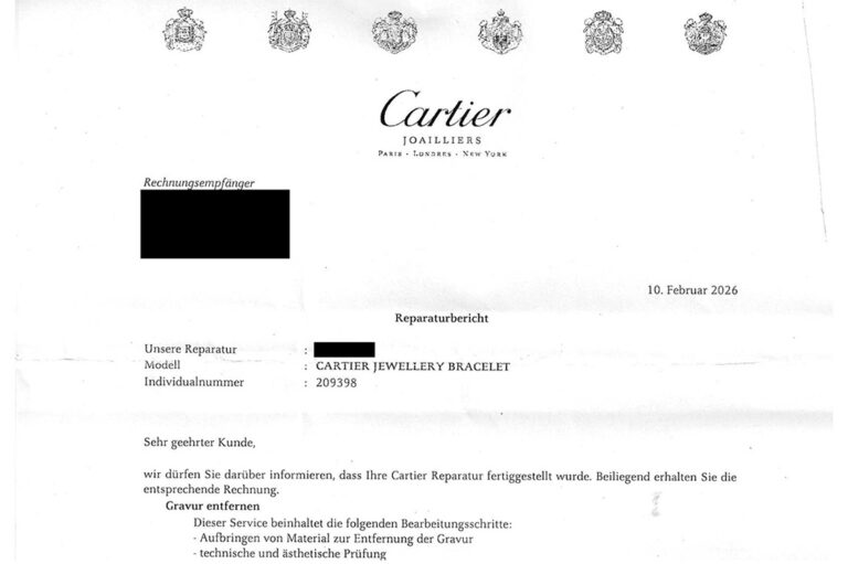 Cartier Trinity Armreif Tricolor 750 Gold Gr. 62 [BRORS 20688]