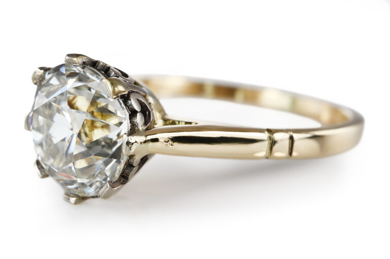 Ring 1 Diamant ca 1,58 ct K/VS2 750 Gold DPL Gr. 52 [BRORS 20702]