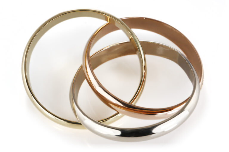 Cartier Trinity les must de Cartier 3 Band Ring 750 Gold Gr. 56 [BRORS 20710]