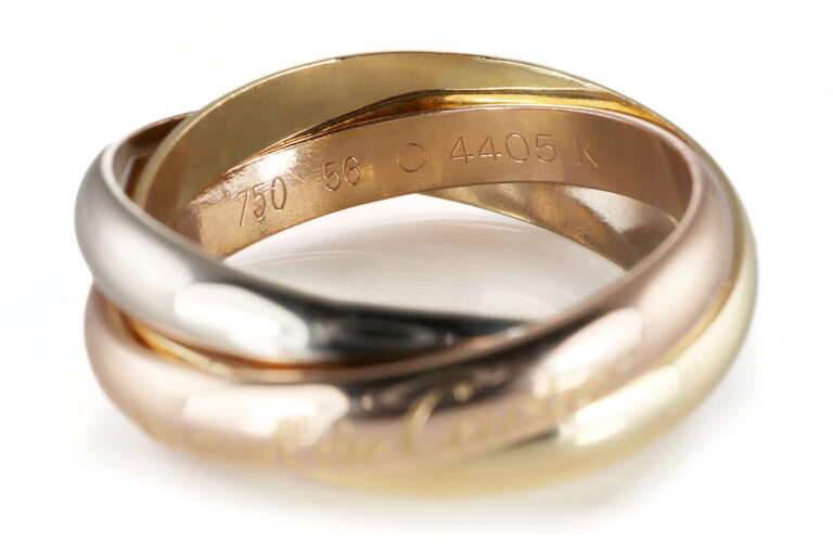 Cartier Trinity les must de Cartier 3 Band Ring 750 Gold Gr. 56 [BRORS 20710]