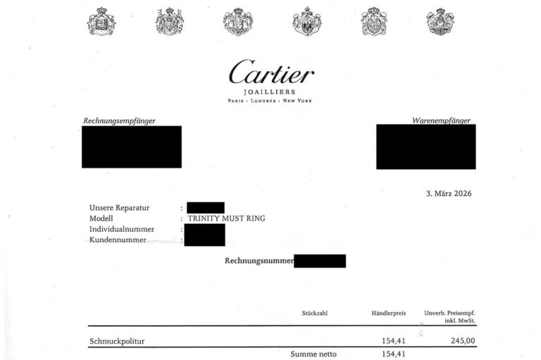 Cartier Trinity les must de Cartier 3 Band Ring 750 Gold Gr. 56 [BRORS 20710]