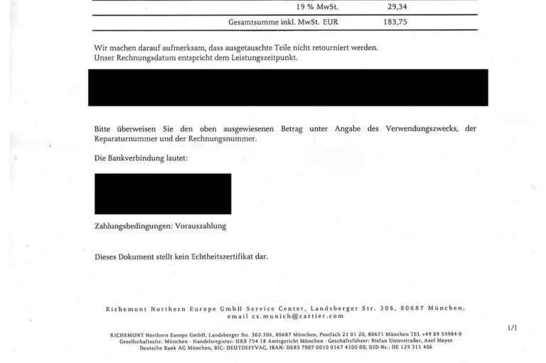 Cartier Trinity les must de Cartier 3 Band Ring 750 Gold Gr. 56 [BRORS 20710]