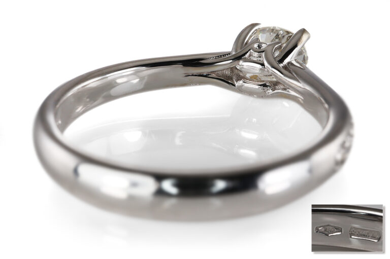 Ring 1 Diamant 0,77 ct K/VS 2 + 18 Brillanten 750 Gold DPL Gr. 55 [BRORS 20719]