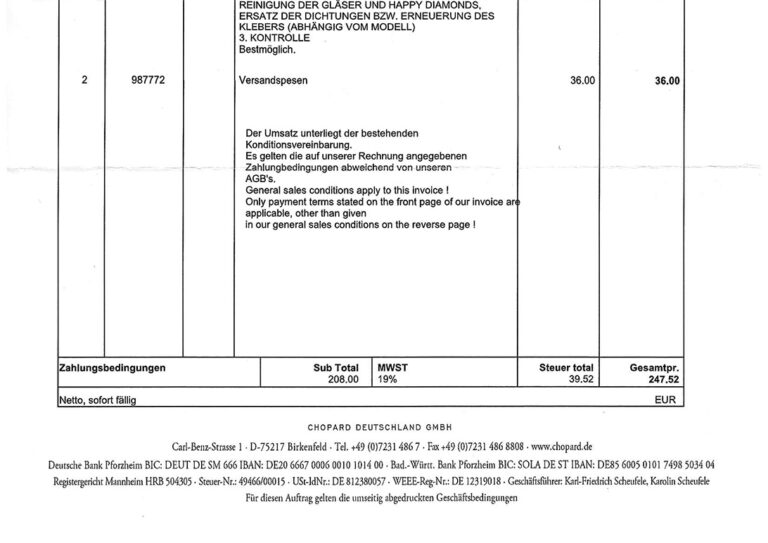 Chopard Ring ICE CUBE 16 Brillanten 750 Weißgold Gr 55 WIE NEU [BRORS 20724]