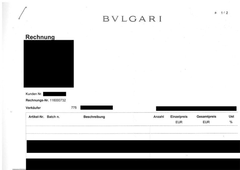 Bvlgari Ohrstecker INTARSIO 2 Brillanten Perlmutt 750 Rosegold [BRORS 20725]