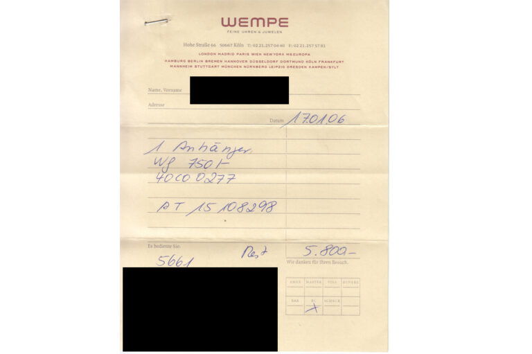 WEMPE Brillant Anhänger 66 Brillanten ca 1,8 ct IF-SI 750 Gold [BRORS 20730]