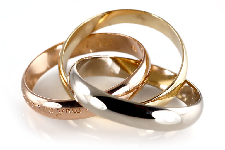 Cartier Trinity les must de Cartier 3 Band Ring 750 Gold Gr. 51 [BRORS 20738]