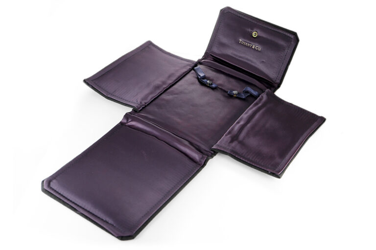 TIFFANY & CO Perlenkette Vintage 62cm 950 Platin Schloss FULL SET [BRORS 20740]