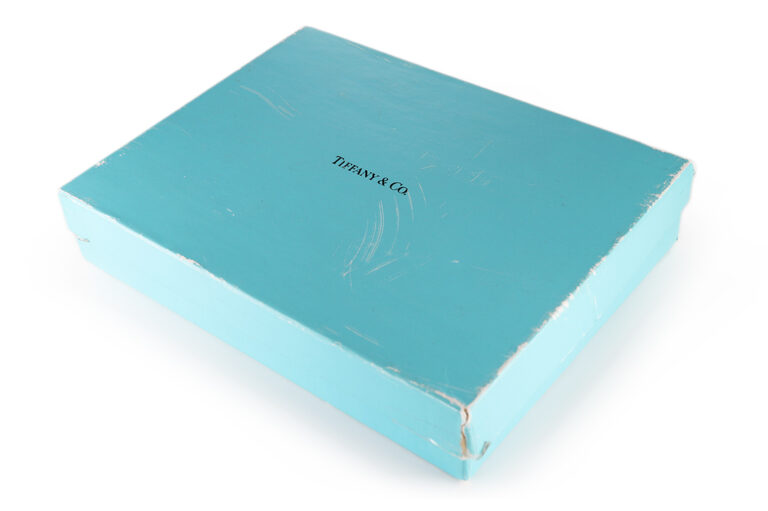 TIFFANY & CO Perlenkette Vintage 62cm 950 Platin Schloss FULL SET [BRORS 20740]