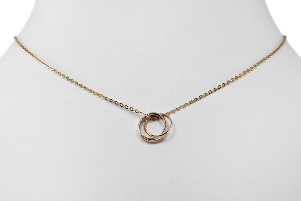 Cartier Trinity Kette Vintage 1940er Full Set Cartier Aufarbeitung [BRORS 20742]