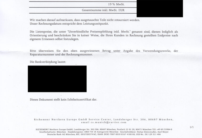 Cartier Trinity Kette Vintage 1940er Full Set Cartier Aufarbeitung [BRORS 20742]