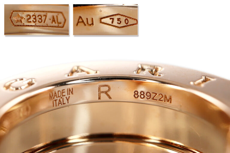 Bvlgari Ohrstecker B-Zero 1 "Rock" Ref 357567 750 Rosegold Gr L [BRORS 20745]