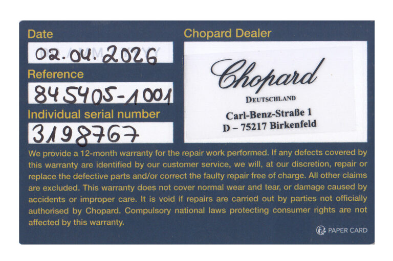 Ohrstecker Chopard Happy Spirit 2 Brillanten 0,2 ct 750 Weißgold [BRORS 20747]