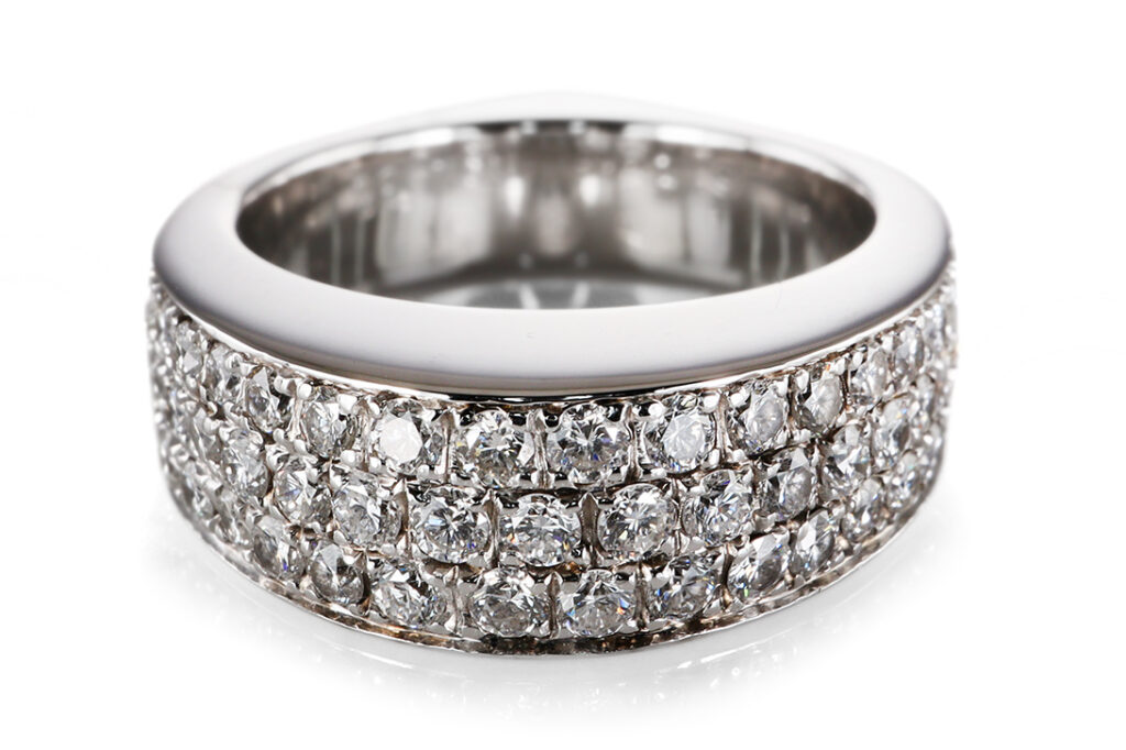 Piaget Ring Millenium 59 Brillanten ca. 0,6 ct 750 Weißgold Gr 54 [BRORS 20770]