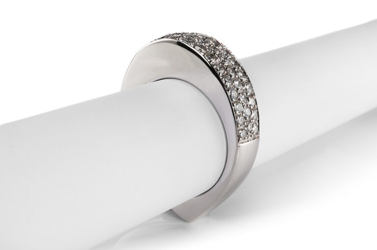 Piaget Ring Millenium 59 Brillanten ca. 0,6 ct 750 Weißgold Gr 54 [BRORS 20770]