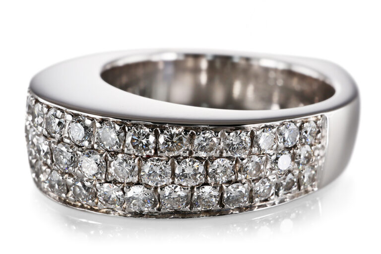 Piaget Ring Millenium 59 Brillanten ca. 0,6 ct 750 Weißgold Gr 54 [BRORS 20770]