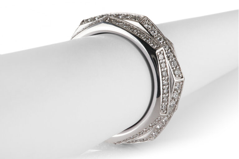Piaget Ring Drehring Possession Hexagon Pave 168 Brillanten Gr 55 [BRORS 20771]