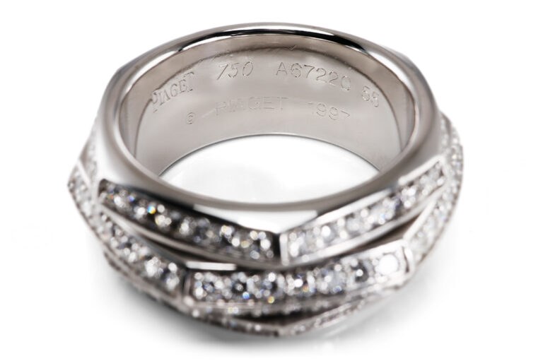 Piaget Ring Drehring Possession Hexagon Pave 168 Brillanten Gr 55 [BRORS 20771]