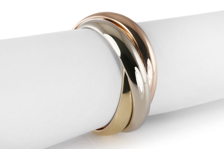 Cartier Trinity les must de Cartier 3 Band Ring 750 Gold Gr. 53 [BRORS 20774]