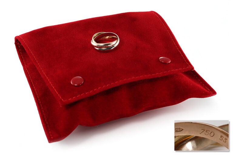 Cartier Trinity les must de Cartier 3 Band Ring 750 Gold Gr. 53 [BRORS 20774]