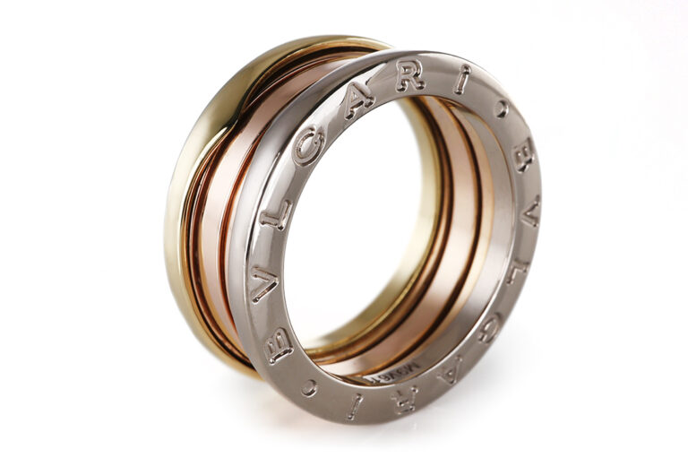Ring Bvlgari Bulgari B. Zero 1 3-Band 750 Tricolor Gr. 53 [BRORS 20778]
