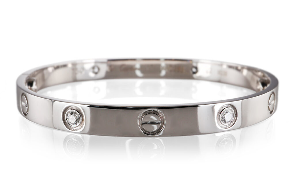 Cartier LOVE Armreif m. nachträglichem Diamantbesatz Aftermarket [BRORS 20744]