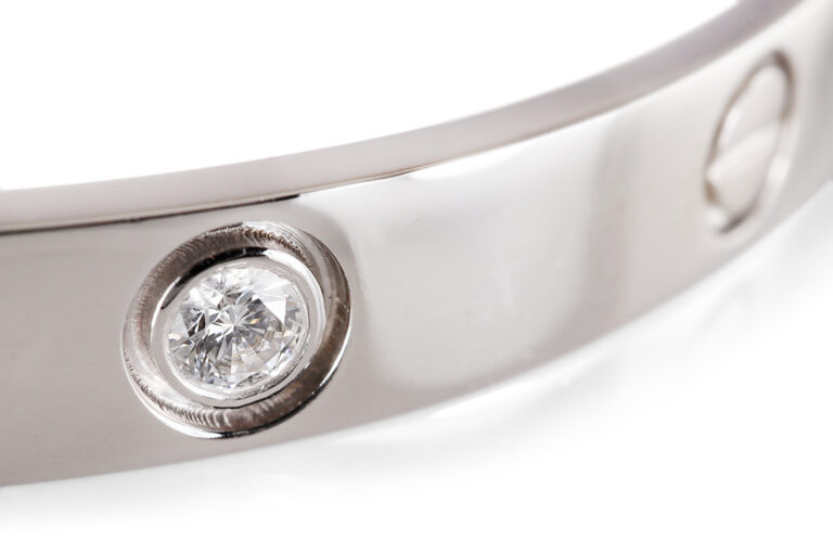 Cartier LOVE Armreif m. nachträglichem Diamantbesatz Aftermarket [BRORS 20744]