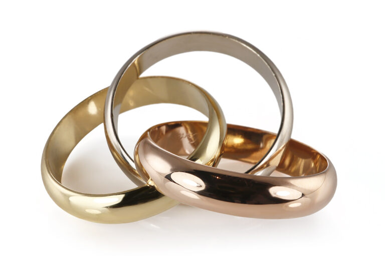 Cartier Trinity Ring 750 Gelbgold Weißgold Rosegold Gr 49 [BRORS 20779]