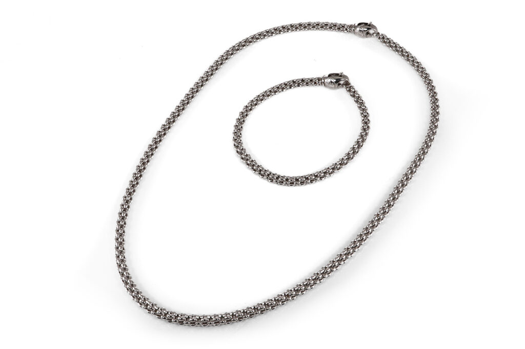 Fope Kette mit Armband kombinierbar 750 Weissgold [BRORS 20782]