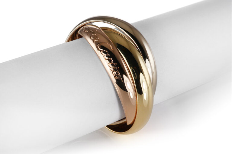 Cartier Trinity les must de Cartier 3 Band Ring 750 Gold Gr. 51 [BRORS 20790]