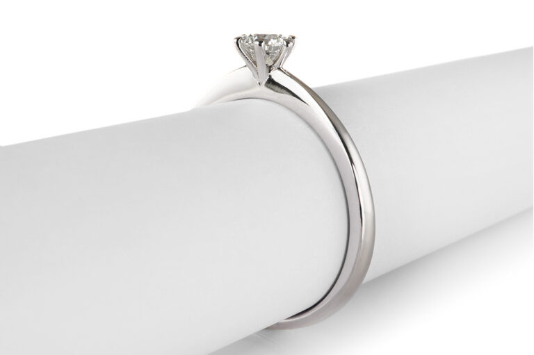 Wempe Renaissance Ring 1 Brillant 0,27 ct G/SI 750 Weißgold Gr 56 [BRORS 20812]