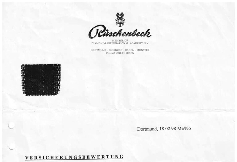 RÜSCHENBECK Salzwasser Perlenkette 186 Perlen Diamanten 2,7 ct IGI [BRORS 20817]