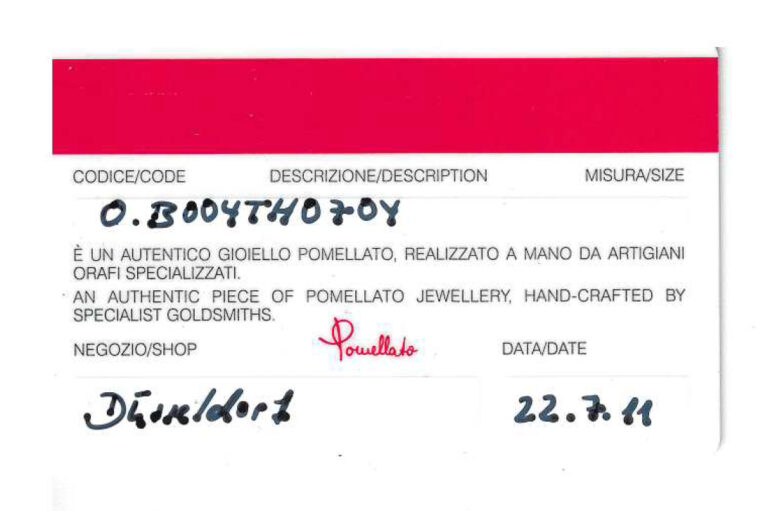 Pomellato Ohrringe M’ama non M’ama London Blue Topas 750 Gelbold [BRORS 20842]
